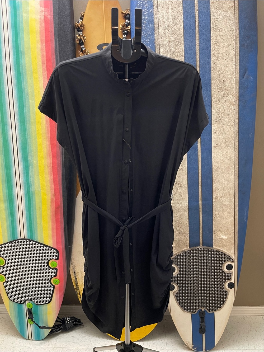 Fjallraven Black Saddle to Table Shirt Dress